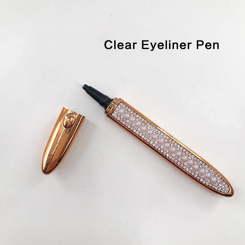 No Glue Non Magnetic Quick Drying Eyelashes Sticking Eye Liner Pen