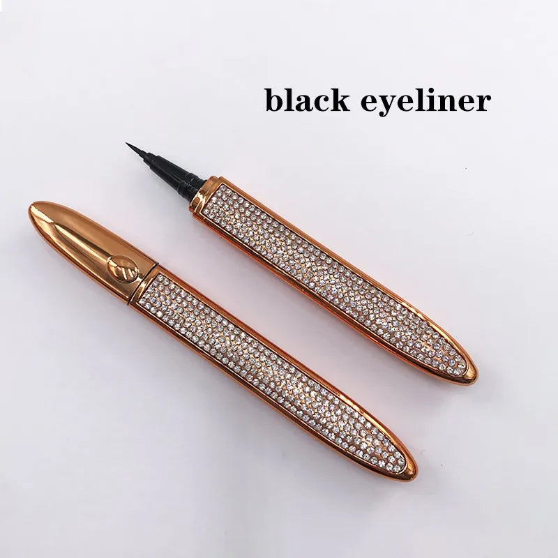 No Glue Non Magnetic Quick Drying Eyelashes Sticking Eye Liner Pen